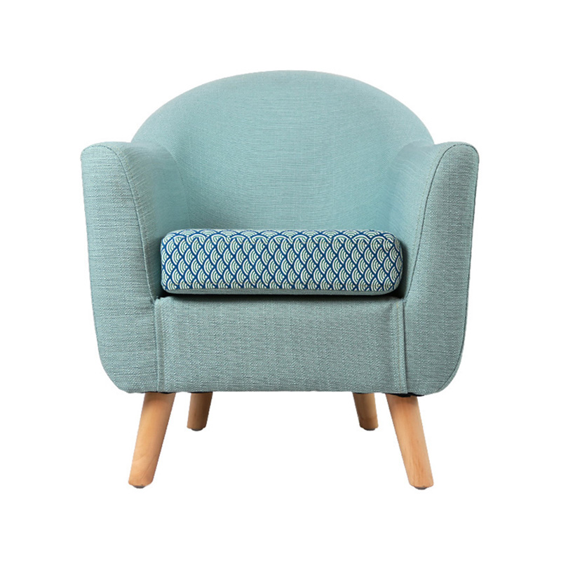 Fauteuil enfant avec accoudoirs, mini-fauteuil confortable recouvert de tissu doux