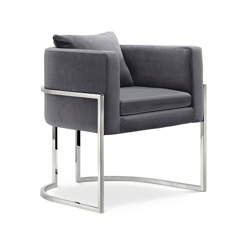 Fauteuil d'appoint en velours