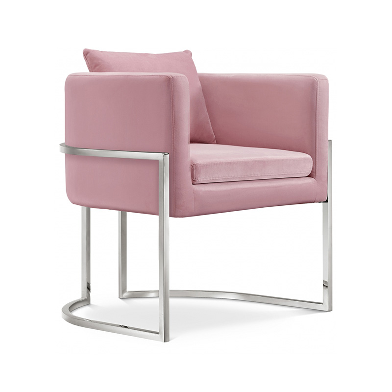 Fauteuil d'appoint en velours